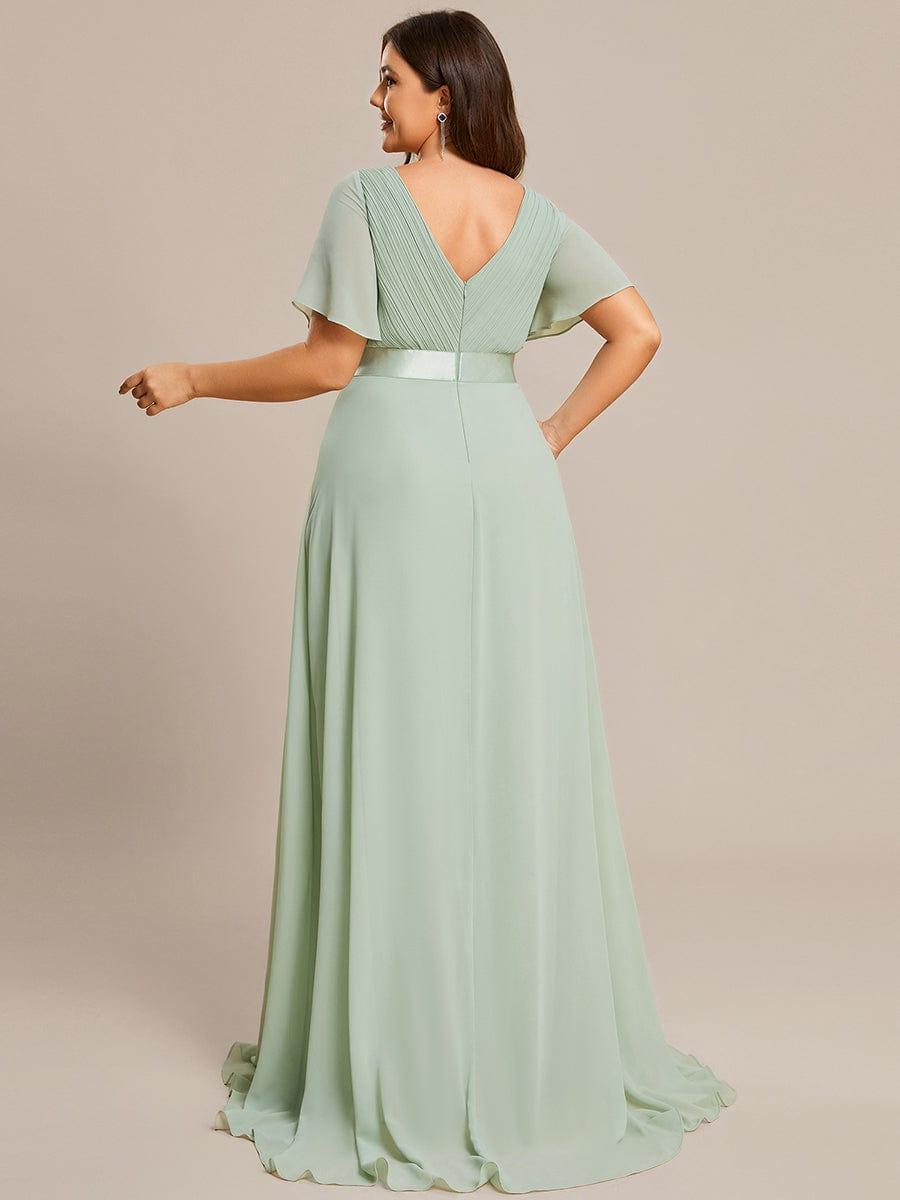 Monique | Long Empire Waist Bridesmaid Dress