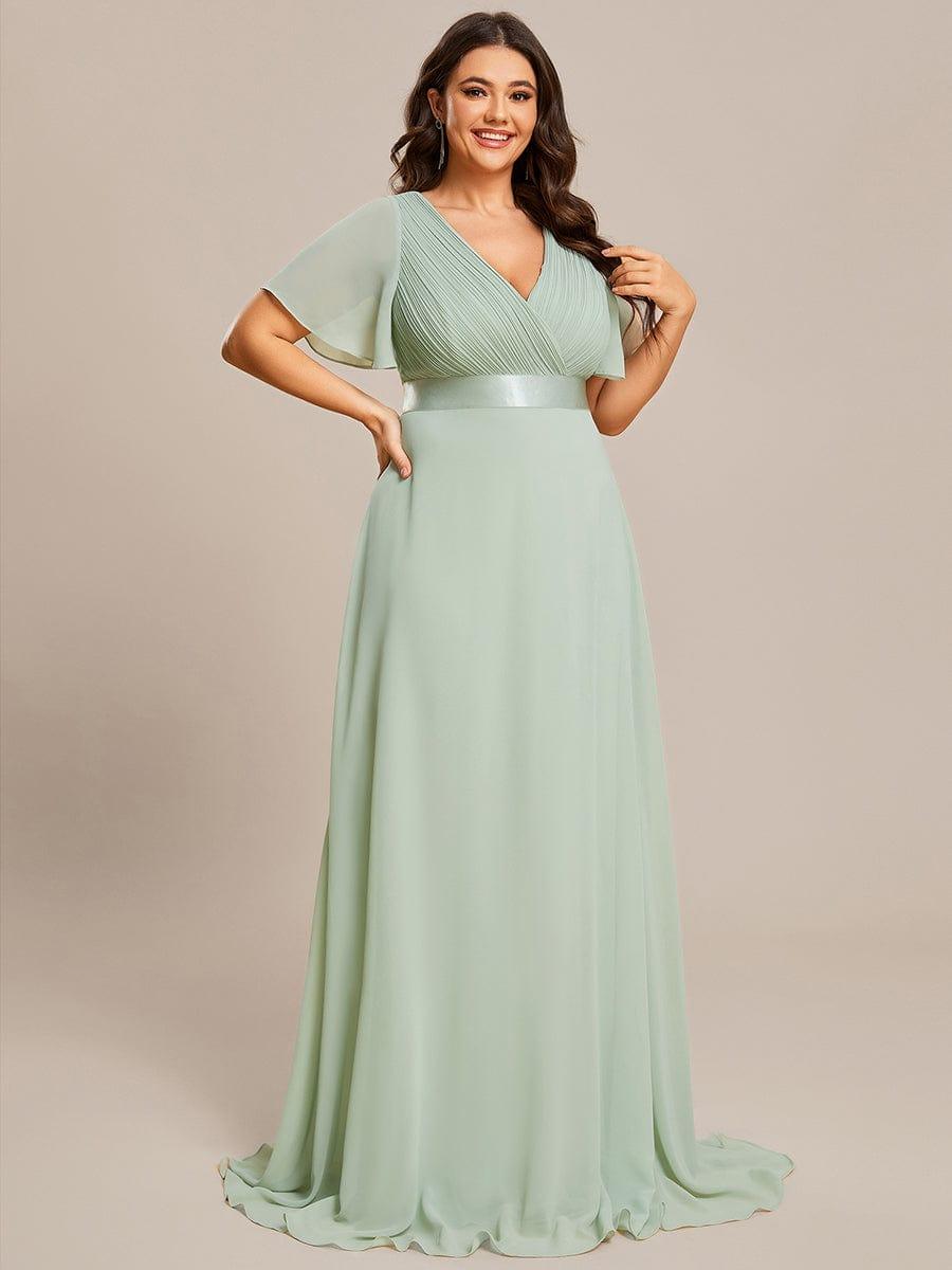 Monique | Long Empire Waist Bridesmaid Dress