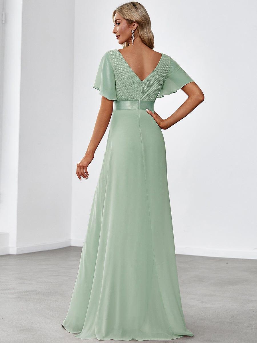 Monique | Long Empire Waist Bridesmaid Dress