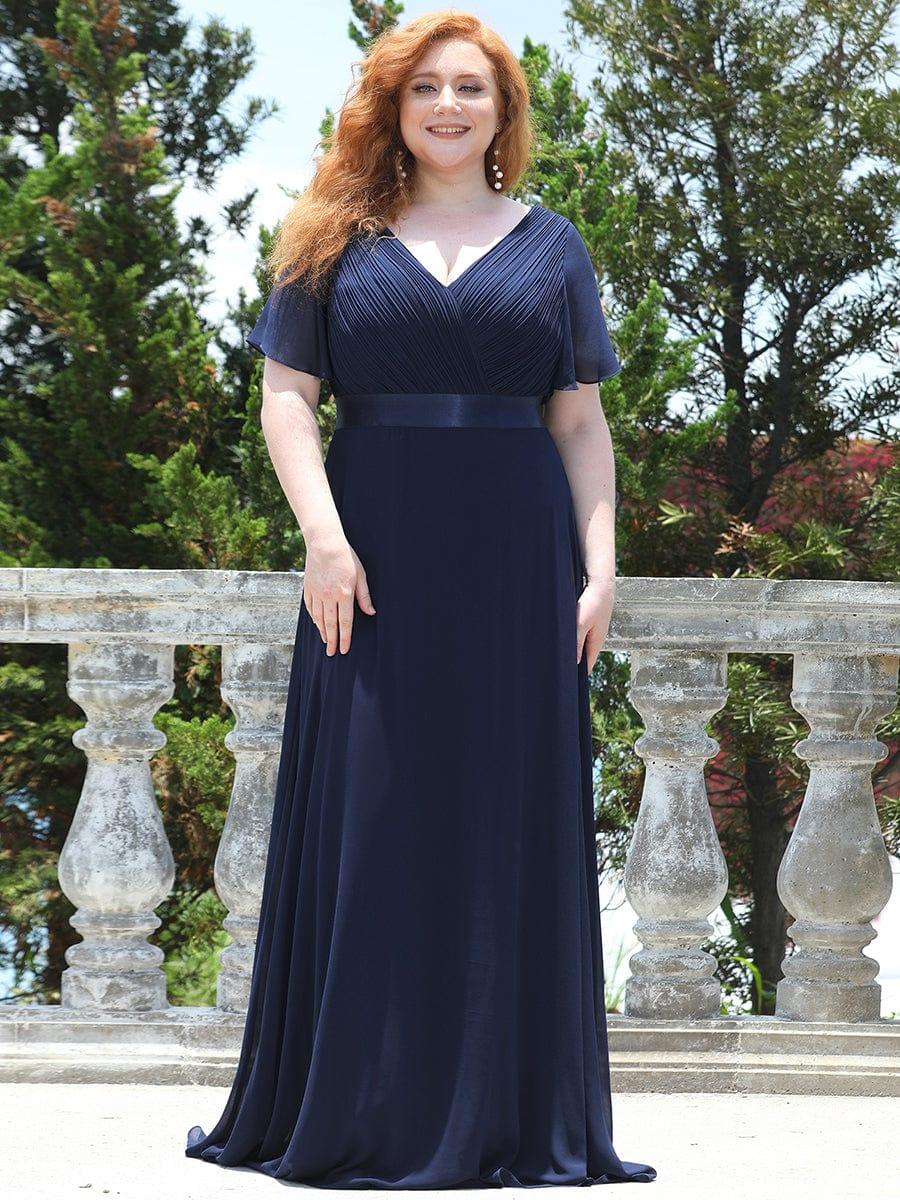 Monique | Long Empire Waist Bridesmaid Dress