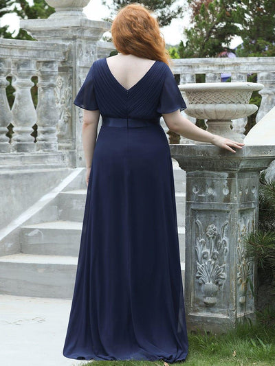 Monique | Long Empire Waist Bridesmaid Dress
