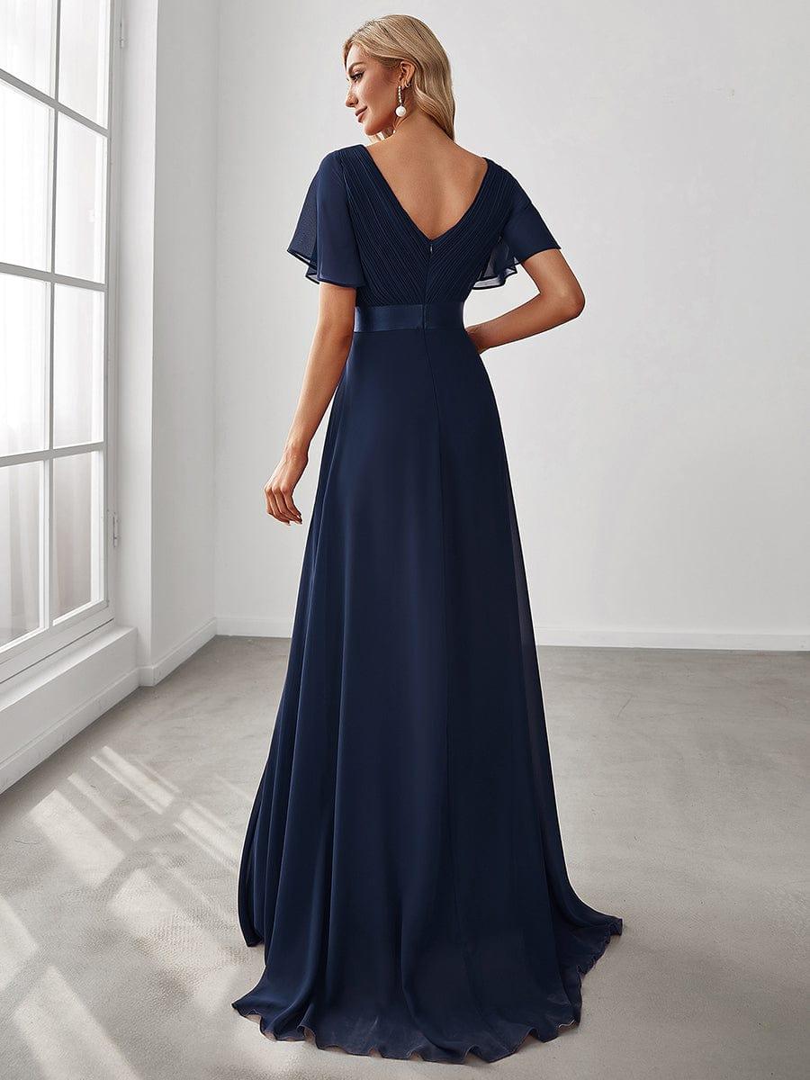 Monique | Long Empire Waist Bridesmaid Dress