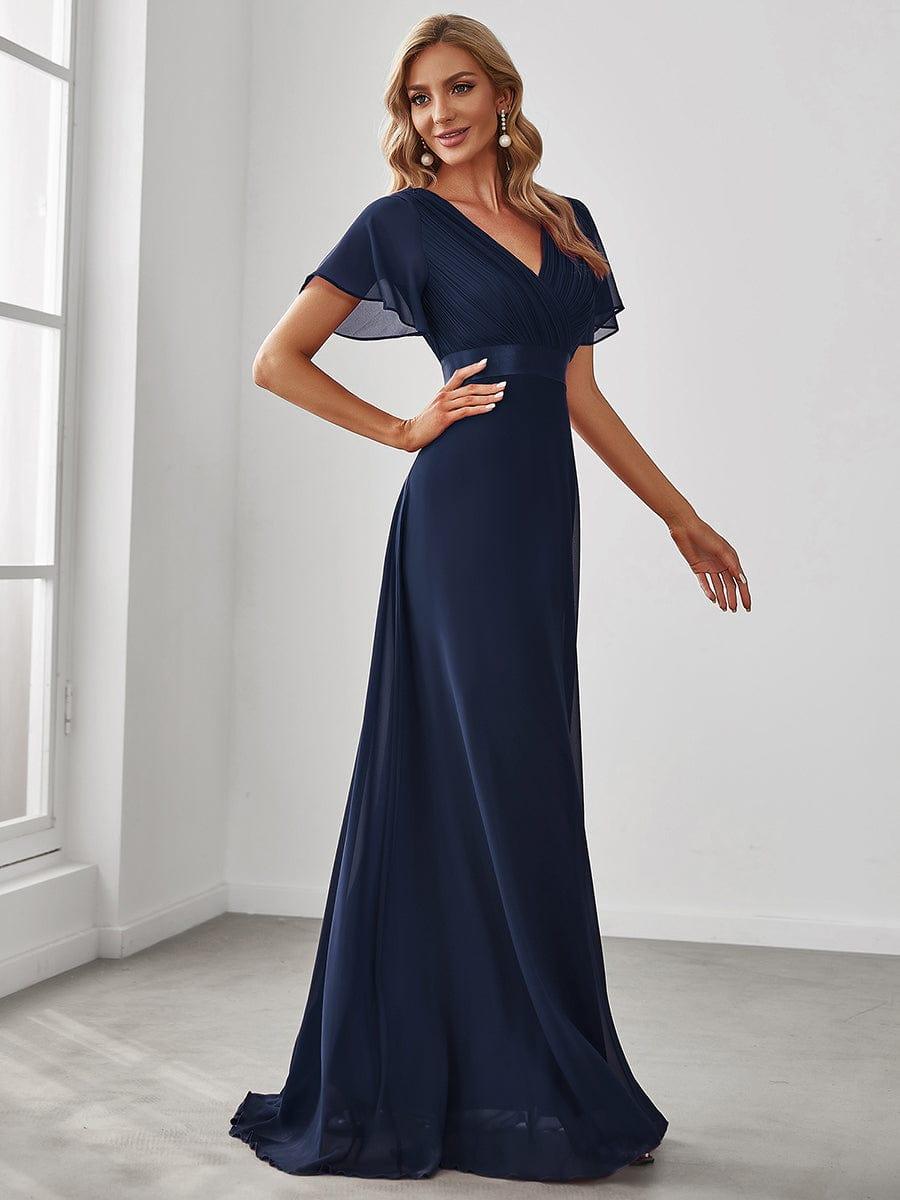 Monique | Long Empire Waist Bridesmaid Dress