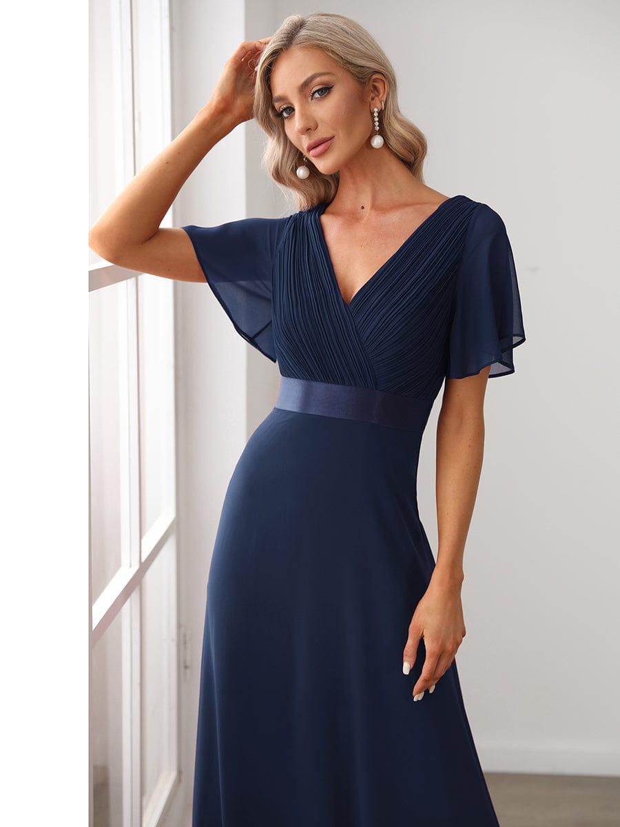 Monique | Long Empire Waist Bridesmaid Dress