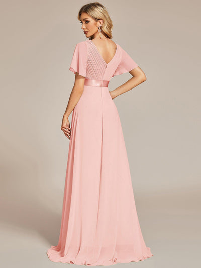 Monique | Long Empire Waist Bridesmaid Dress