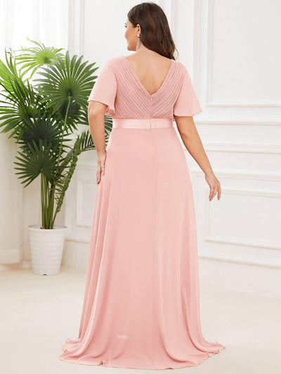 Monique | Long Empire Waist Bridesmaid Dress