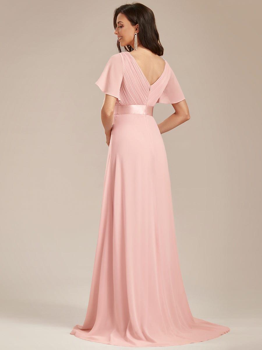Monique | Long Empire Waist Bridesmaid Dress