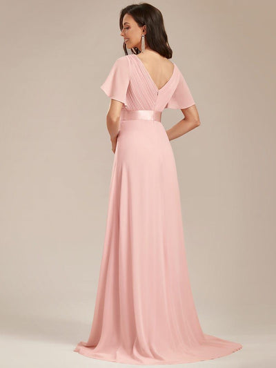Monique | Long Empire Waist Bridesmaid Dress