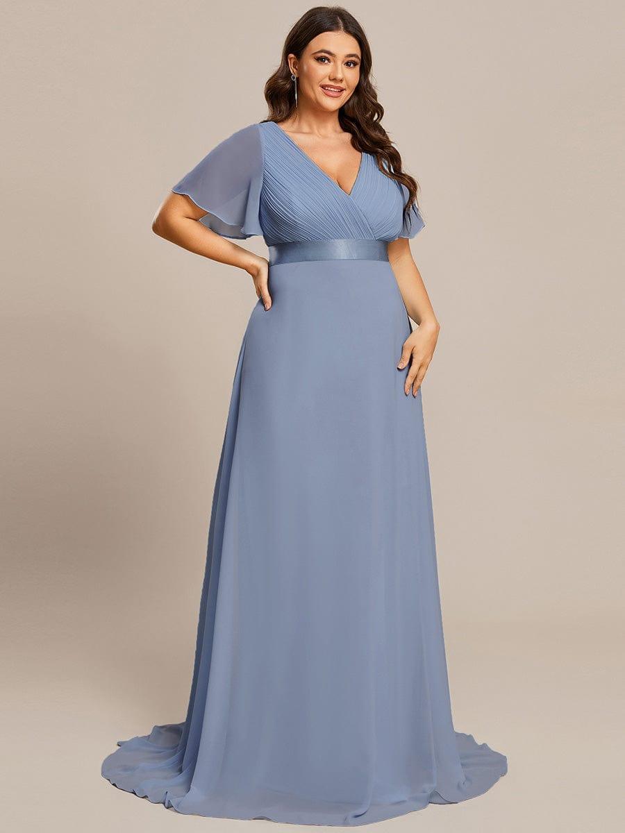 Monique | Long Empire Waist Bridesmaid Dress