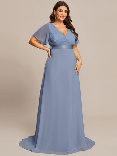 Monique | Long Empire Waist Bridesmaid Dress