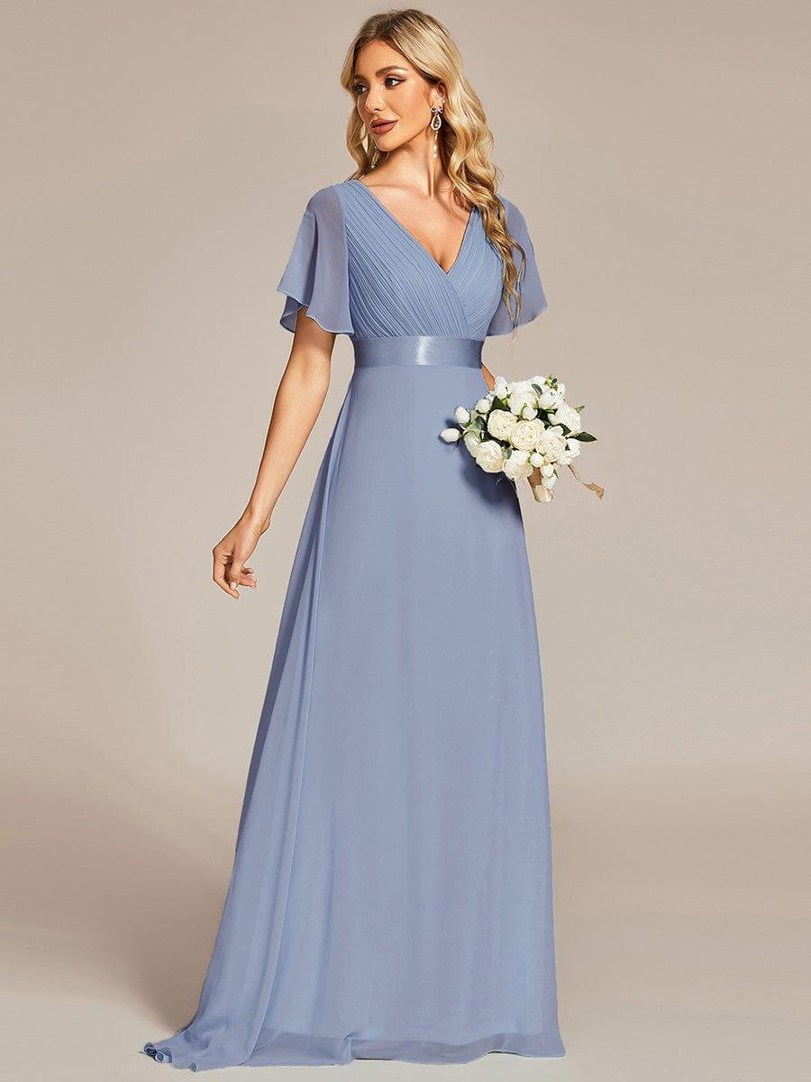Monique | Long Empire Waist Bridesmaid Dress