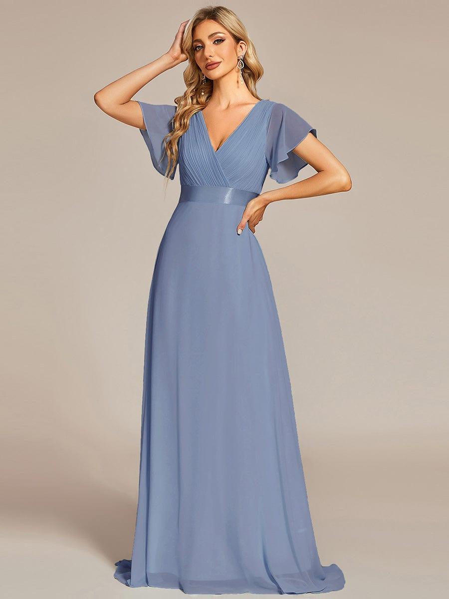 Monique | Long Empire Waist Bridesmaid Dress