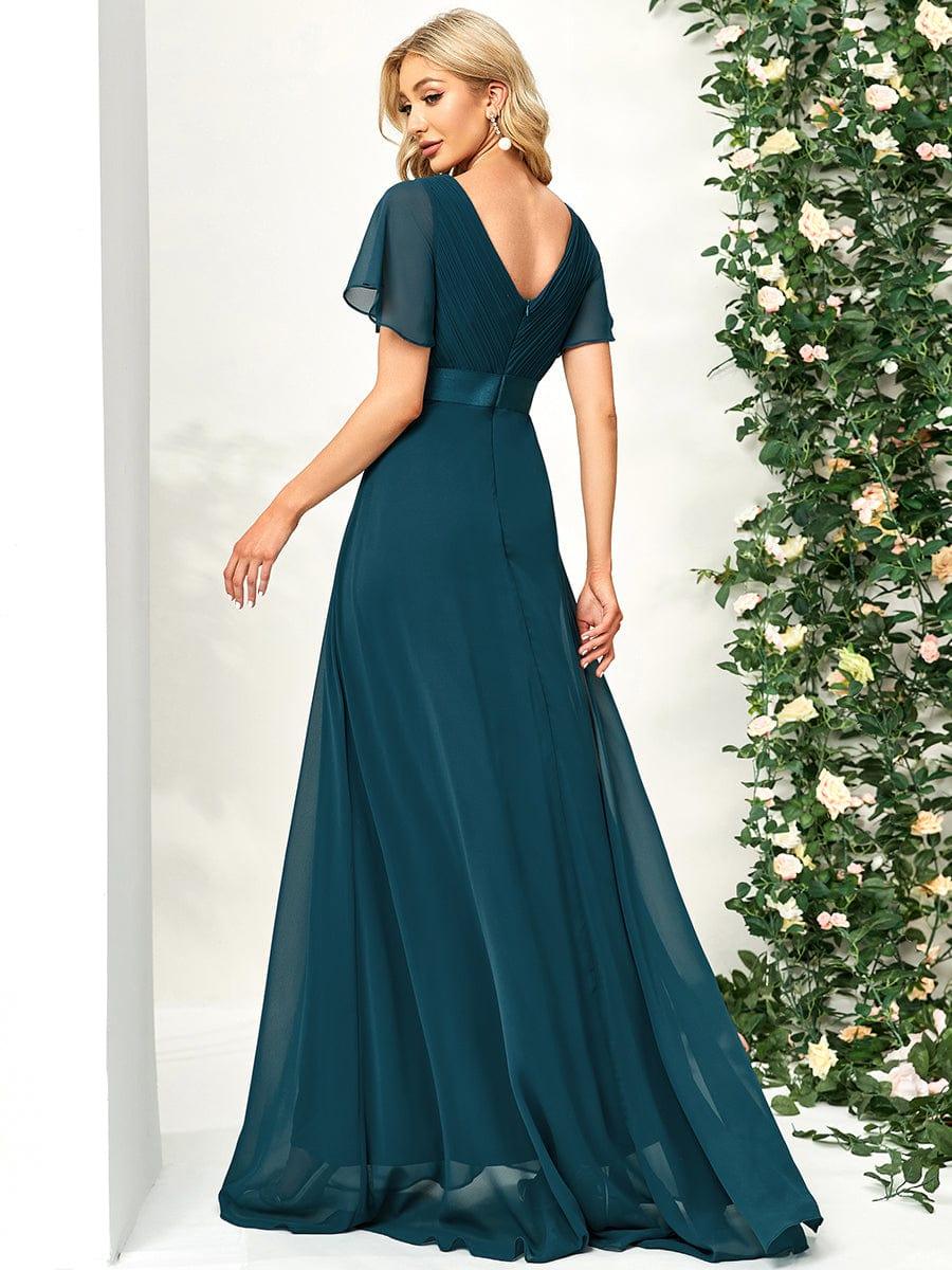 Monique | Long Empire Waist Bridesmaid Dress