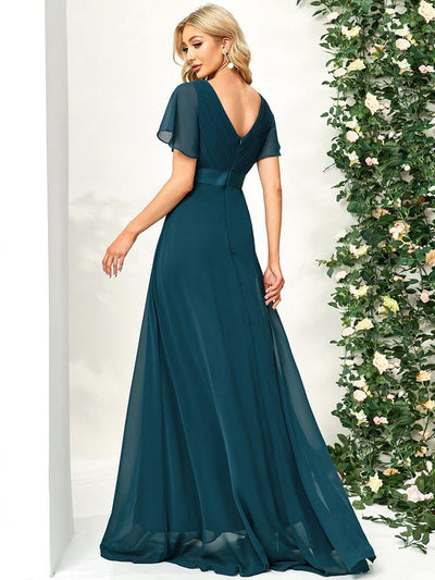 Monique | Long Empire Waist Bridesmaid Dress