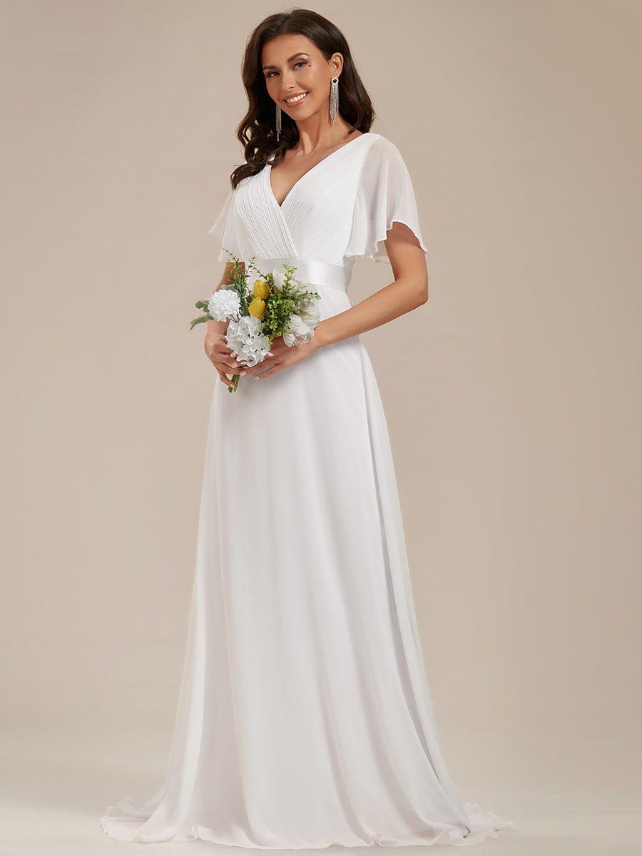 Monique | Long Empire Waist Bridesmaid Dress
