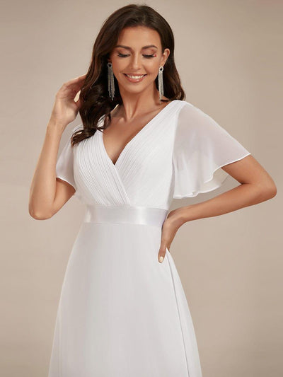 Monique | Long Empire Waist Bridesmaid Dress