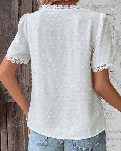 Giorgia | V-Neck Summer Blouse