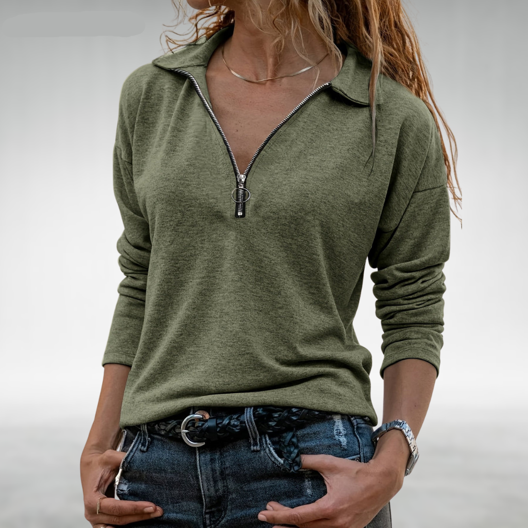 Margaret | Women's Half-Zip Jumpers