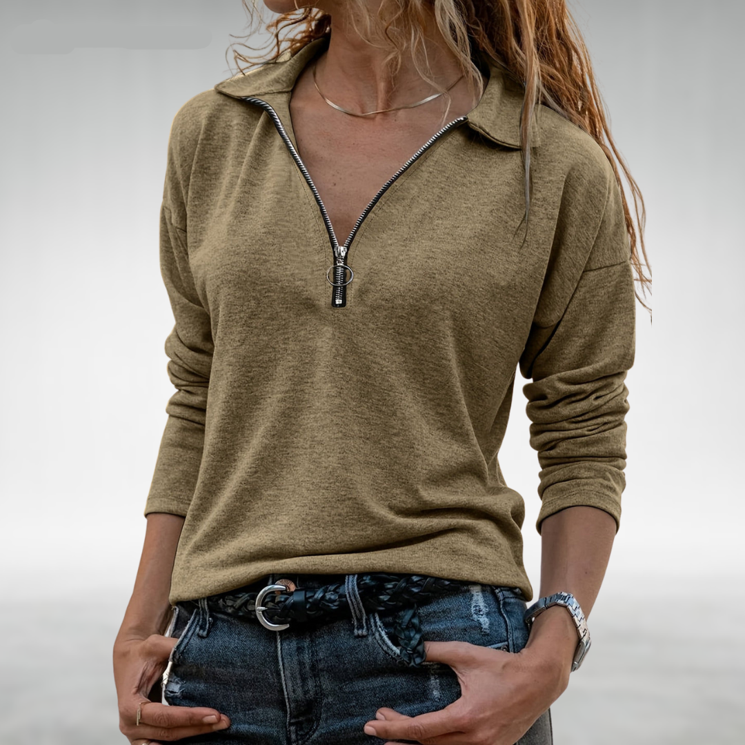 Margaret | Women's Half-Zip Jumpers