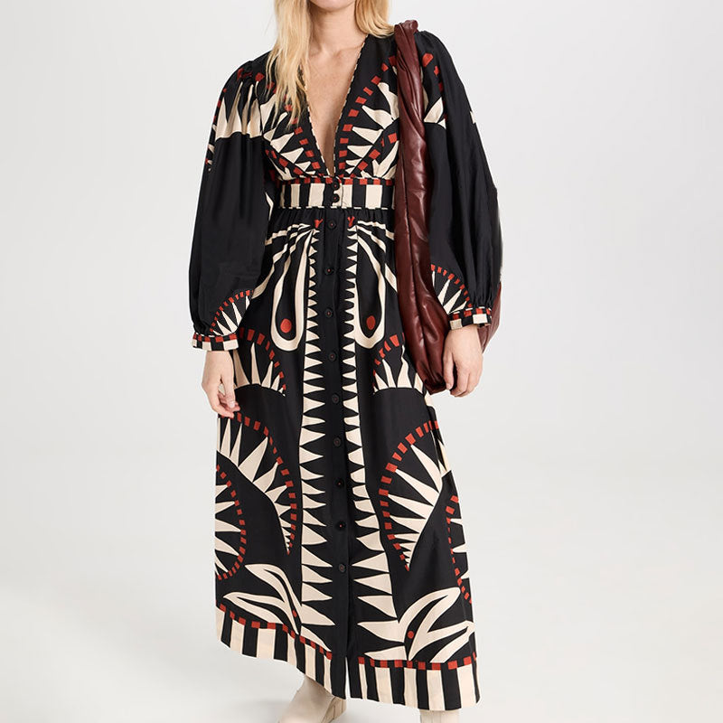 Waverly | Elegant Flowy Design Maxi Dress