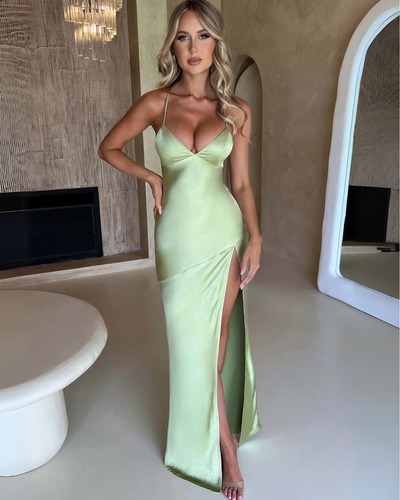 Poppy | Luxe Silken Dress