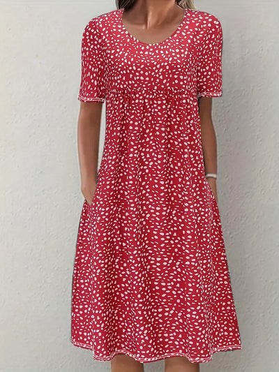 Senna - Elegant Tummy Covering Dress