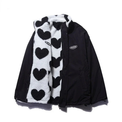 Ava | Reversible Heart Jacket