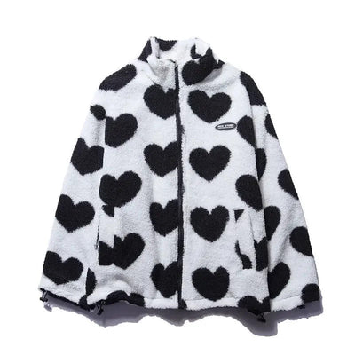 Ava | Reversible Heart Jacket