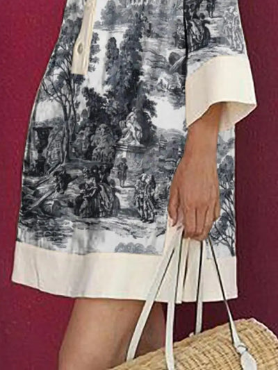 Nadia | Vintage Mini Tunic Dress