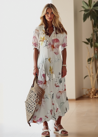 Beatrice | Bohemian Maxi Dress