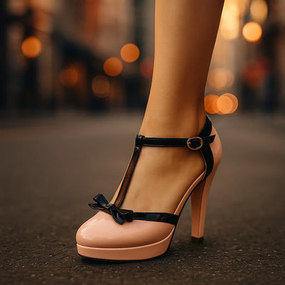 Bella Bow-Tie Heels | Look Stunning, Feel Effortless