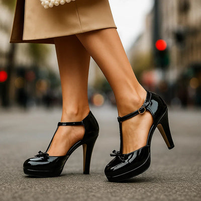 Bella Bow-Tie Heels | Look Stunning, Feel Effortless