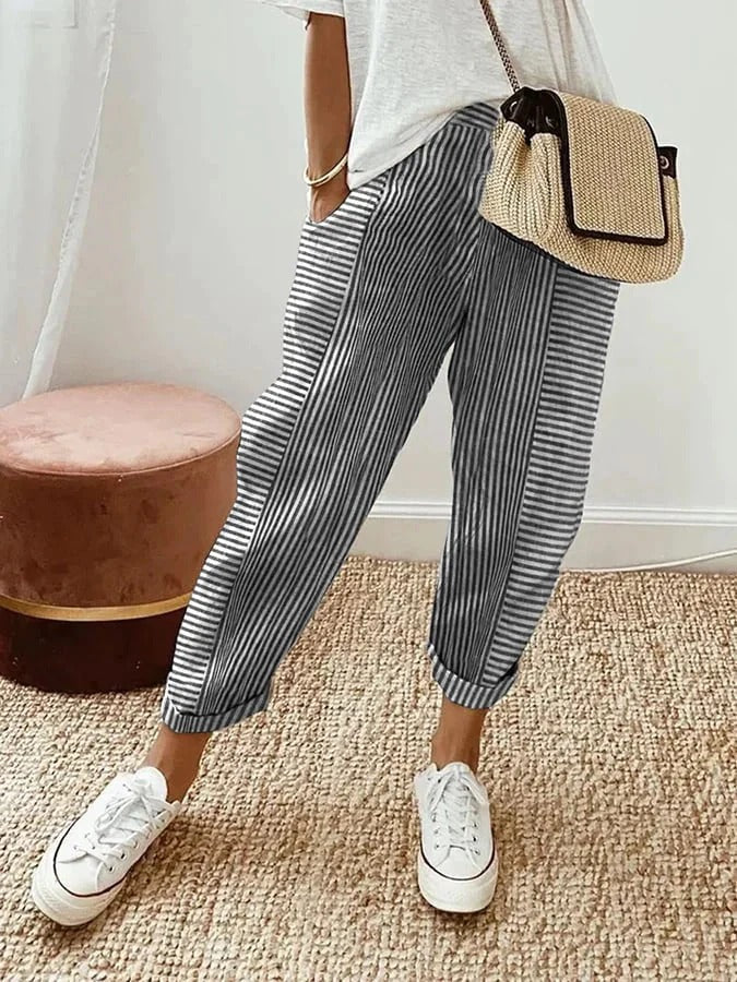 Kinsley | Striped Trousers