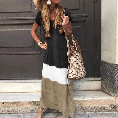 Lysiane | Casual Boho Maxi Dress