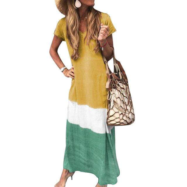 Lysiane | Casual Boho Maxi Dress