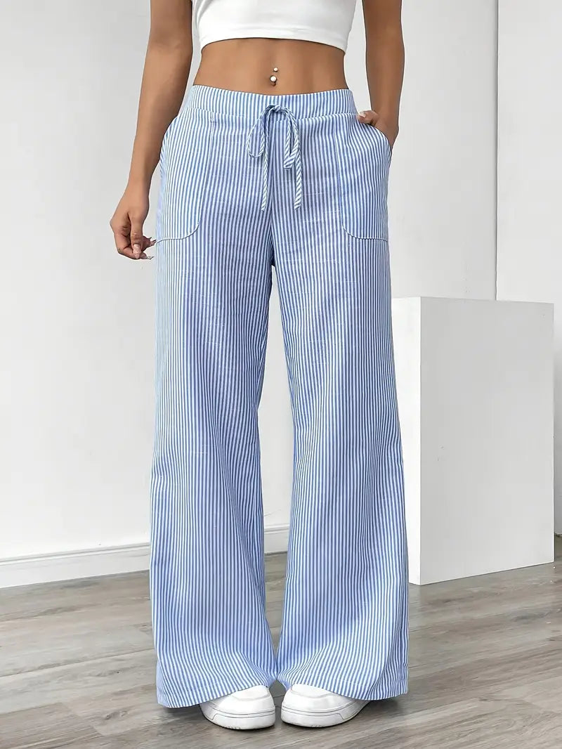 Alina | Elegant Striped Pant