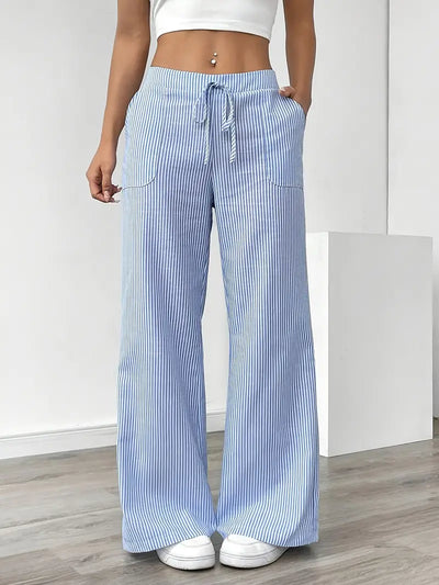 Alina | Elegant Striped Pant