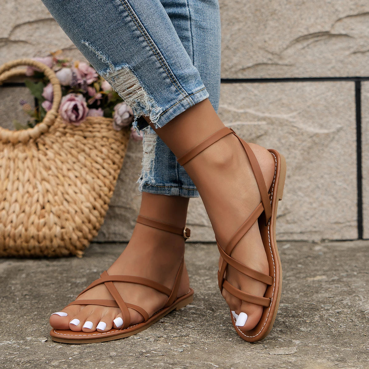 Gabriela | Casual Roman Sandals