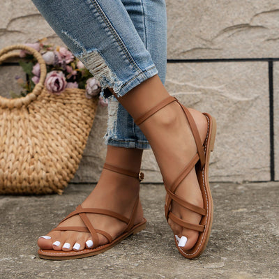Nelida | Casual Strappy Roman Sandals