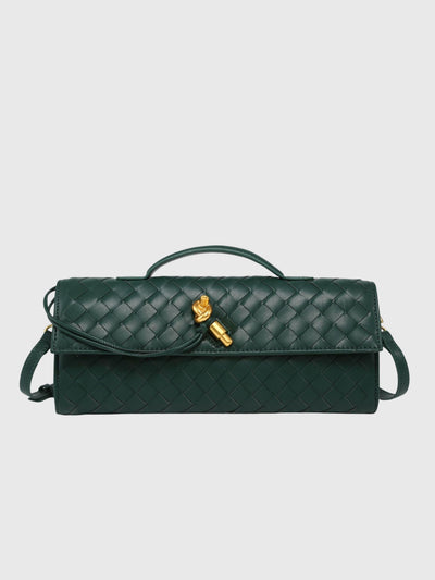 Camila | Luxe Slim Woven Clutch
