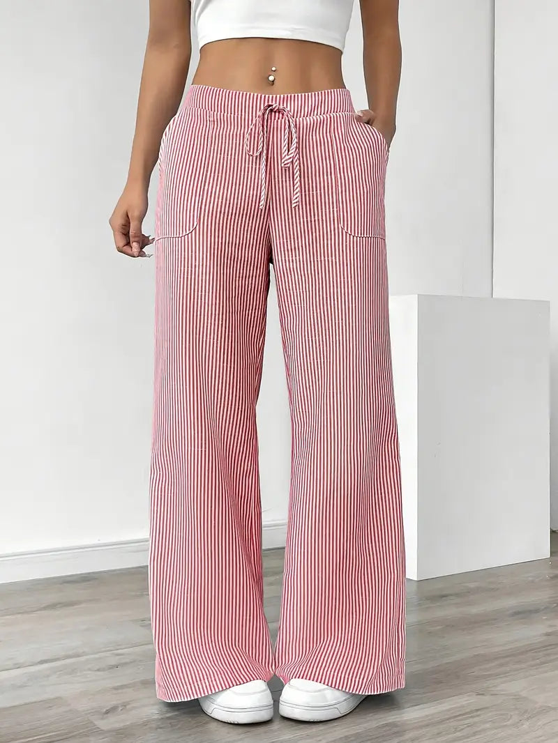 Alina | Elegant Striped Pant
