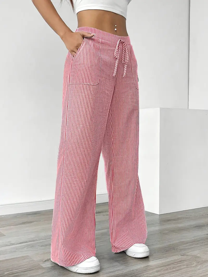 Alina | Elegant Striped Pant