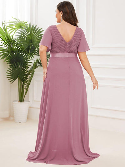 Monique | Long Empire Waist Bridesmaid Dress