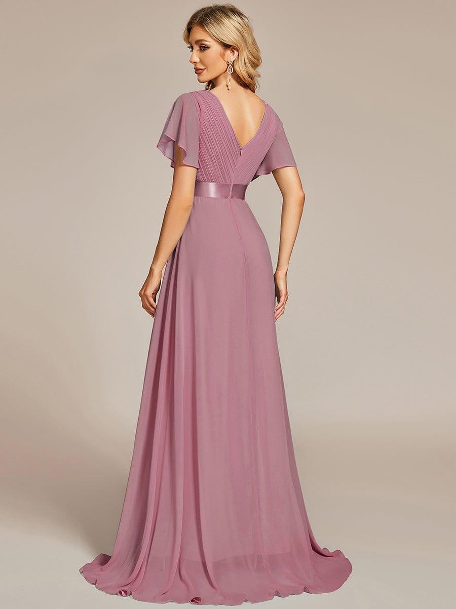 Monique | Long Empire Waist Bridesmaid Dress