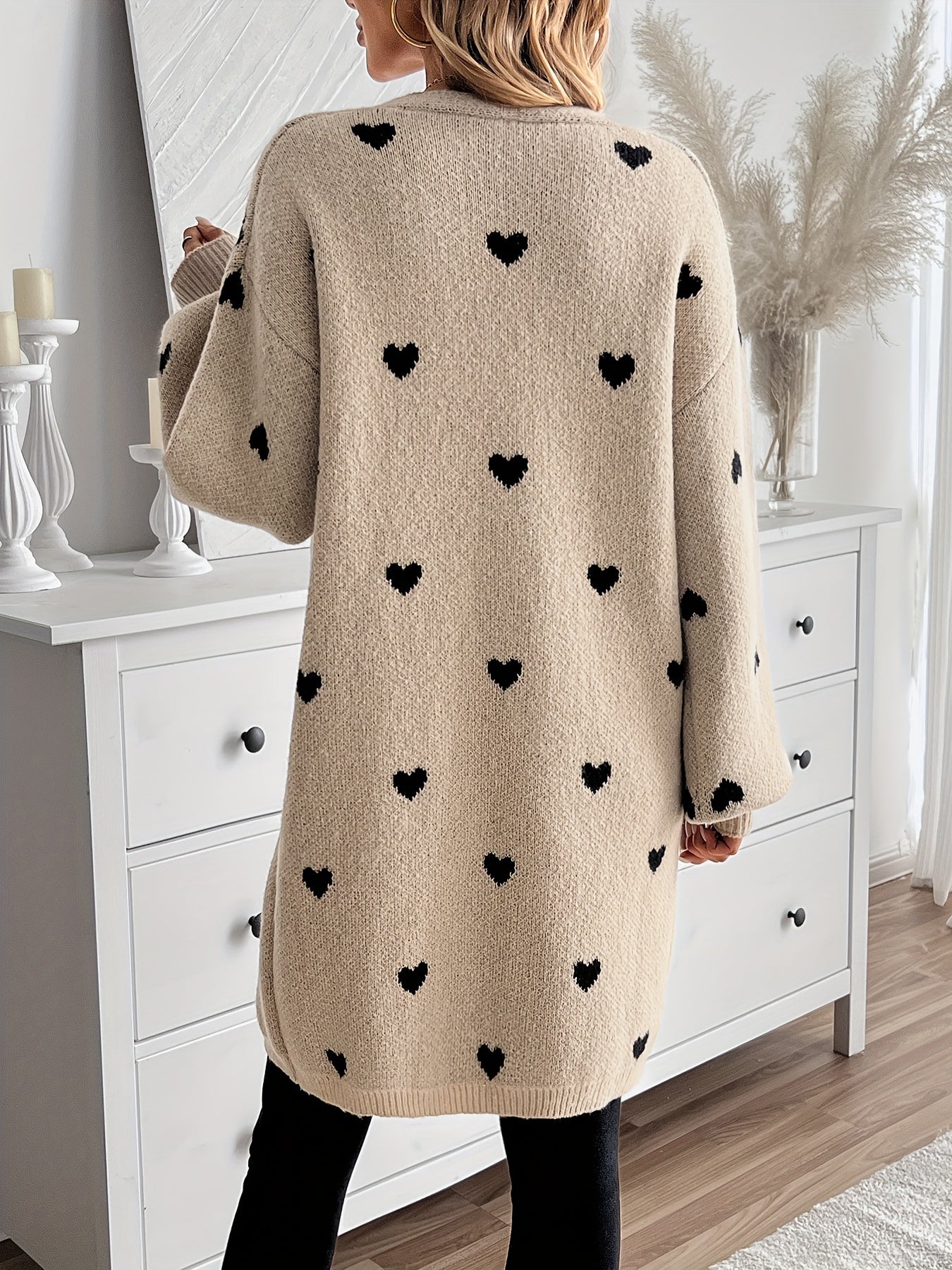 Ava | Heart Cardigan