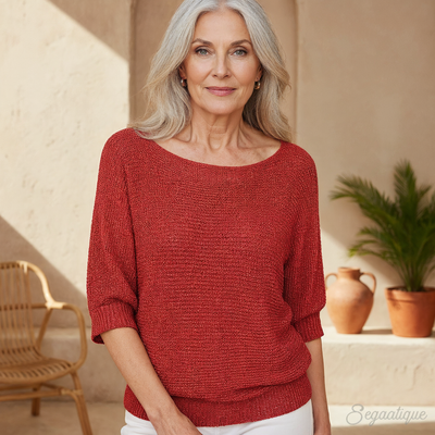 Zaphina - Relaxed Knit Top