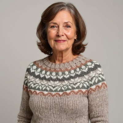 Saela & Co - Classic Icelandic Wool Knit Sweater