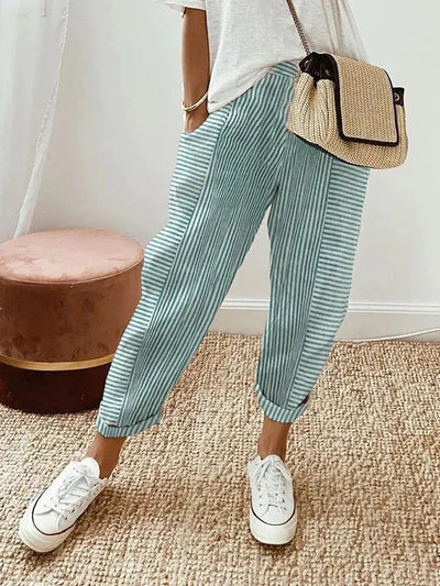 Kinsley | Striped Trousers