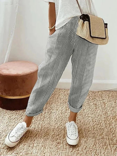 Kinsley | Striped Trousers