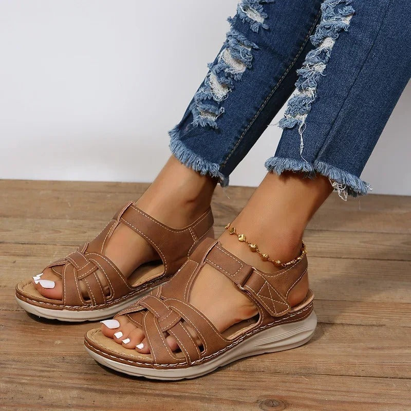 Imogen | Elegant Orthopedic Leather Sandals